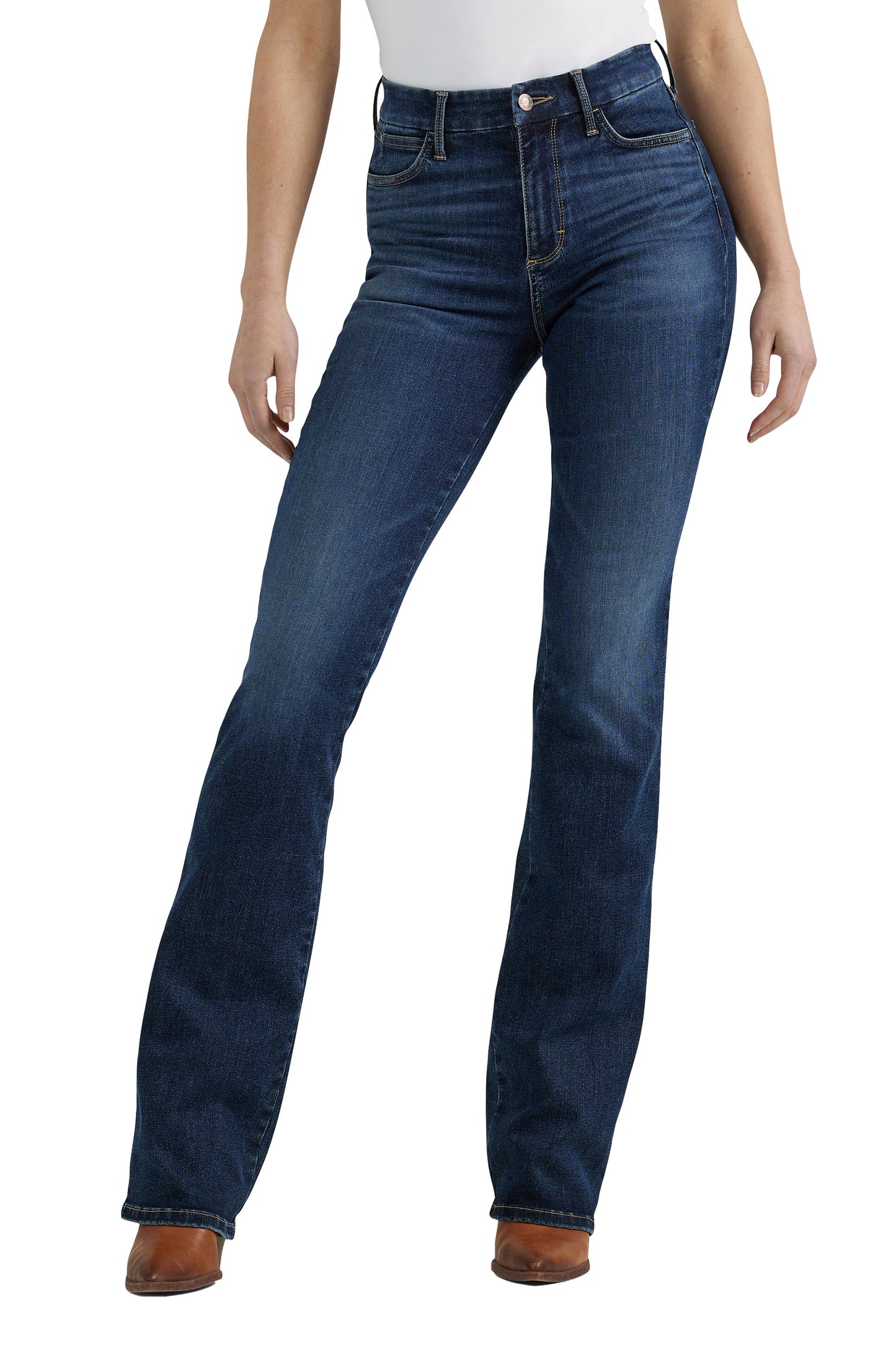 Wrangler Bespoke Hi Rise Bootcut Jean - 32L