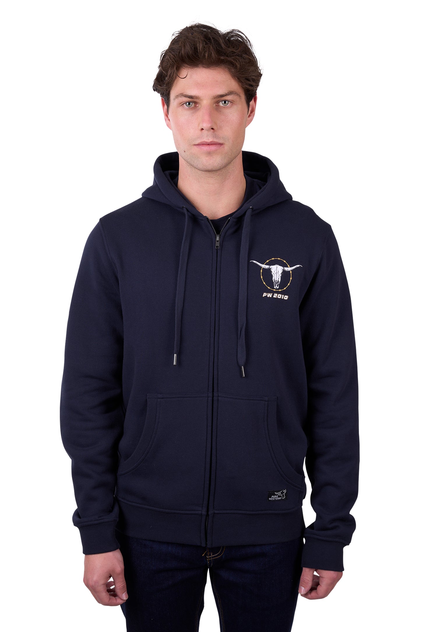 Pure Western Men's Carl Zip Up Hoodie