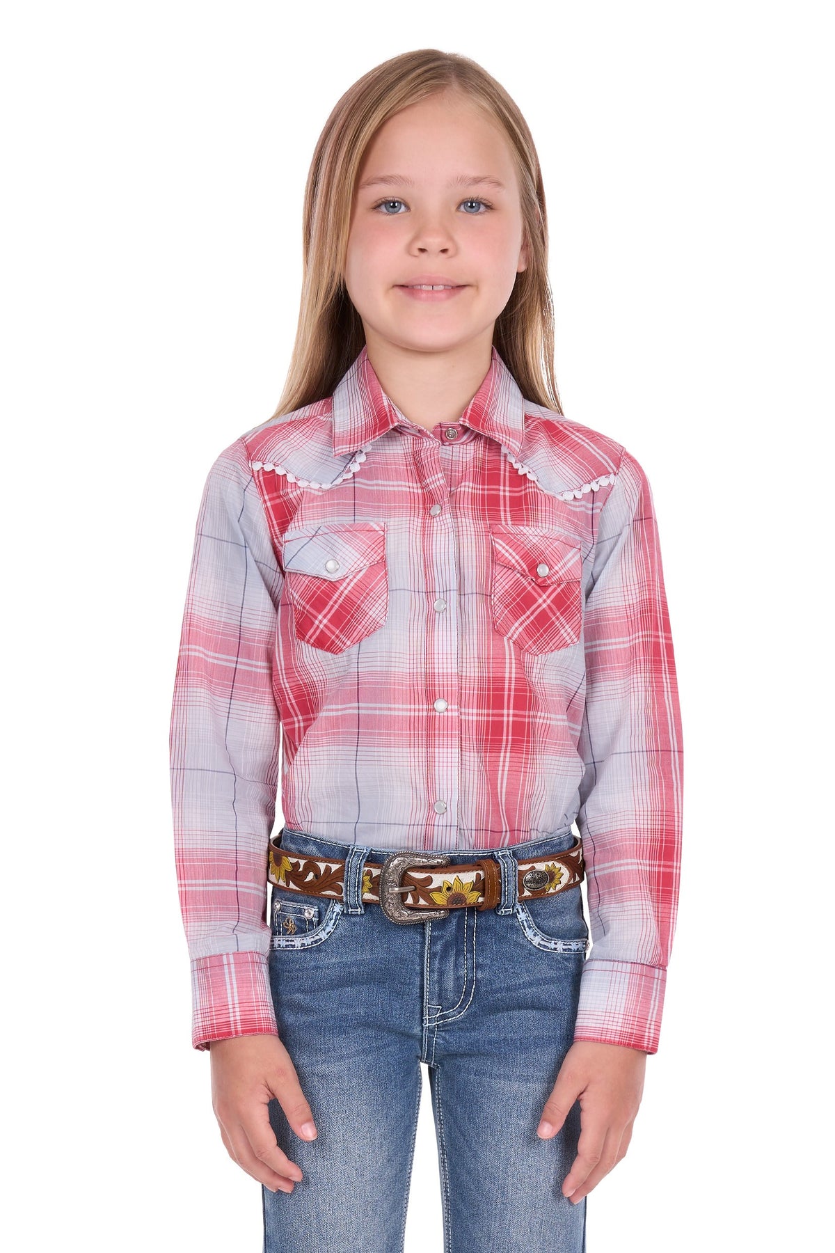 Pure Western Girls Jill L/S Shirt