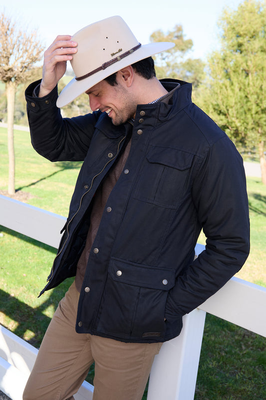 Thomas Cook Men's Tarcutta Oilskin Jacket