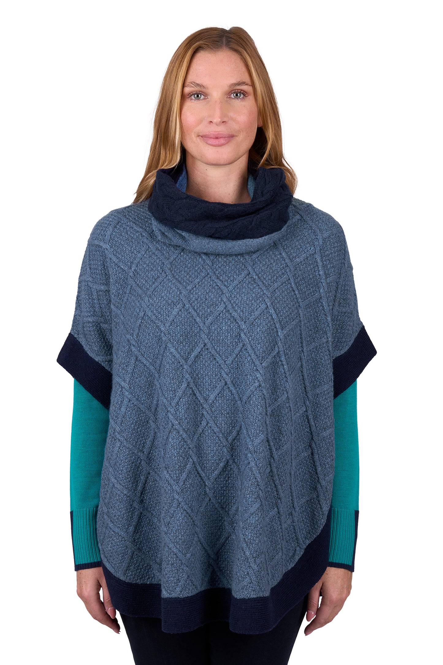 Thomas Cook Women's Isabella Cable Poncho