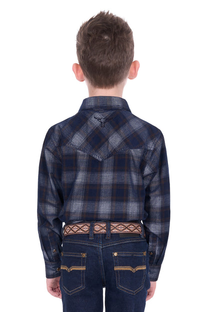 Pure Western Boy's Harley L/S Shirt