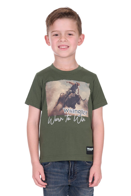 Wrangler Boy's Carlos Ss Tee