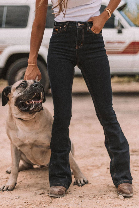 Ringers Western Women's Penny High-Rise Bootleg Jean