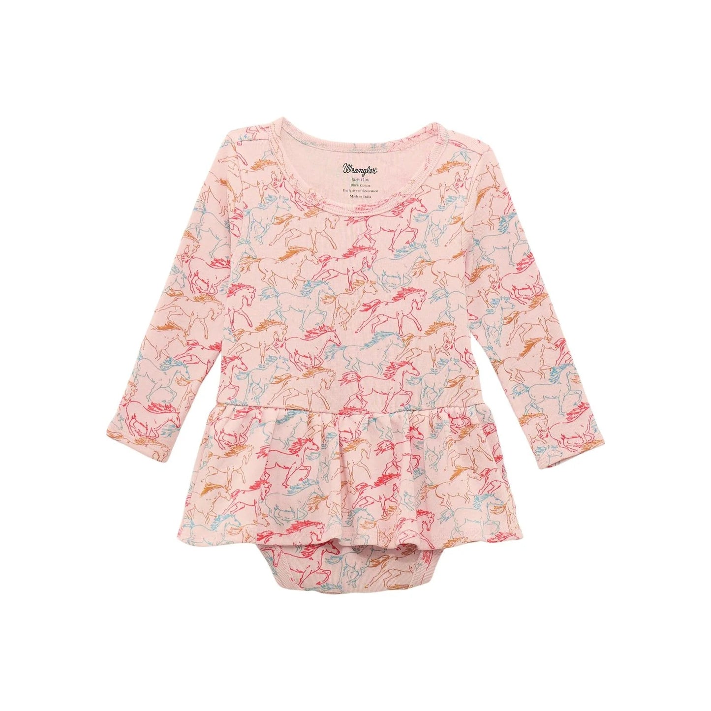 Wrangler Baby Bodysuit with Skirt