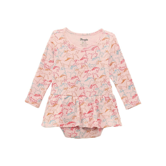 Wrangler Baby Bodysuit with Skirt