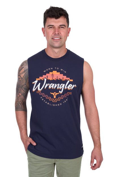 Wrangler Men's Mario Muscle Tank