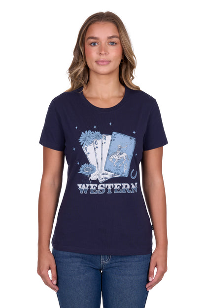 Pure Western Women's Sherry Ss Tee