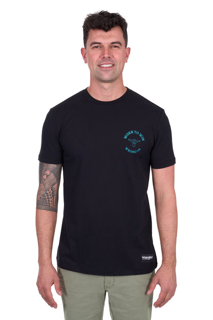 Wrangler Men's Ricky Ss Tee