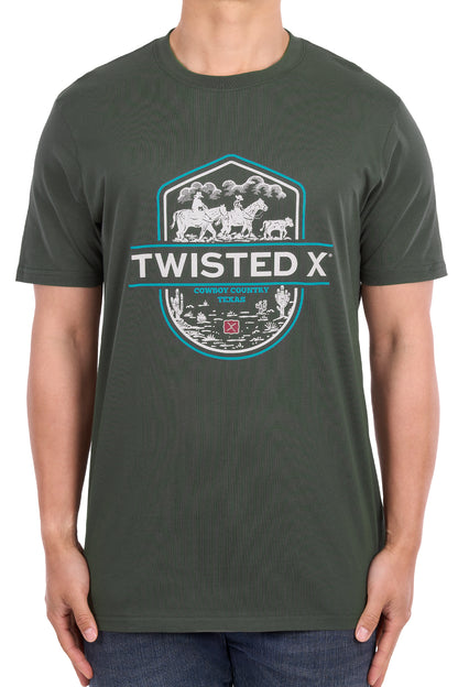 Twisted X Men's Tim Ss Tee