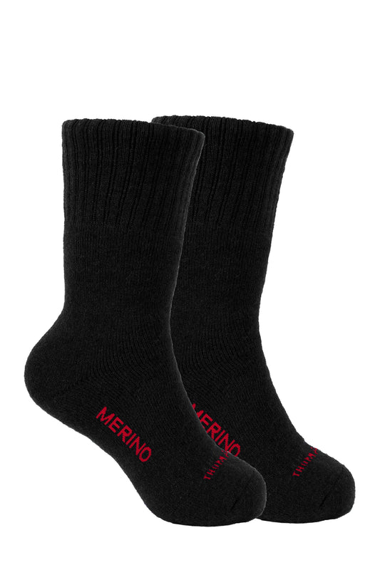 Thomas Cook Merino Logo Socks - Twin Pack