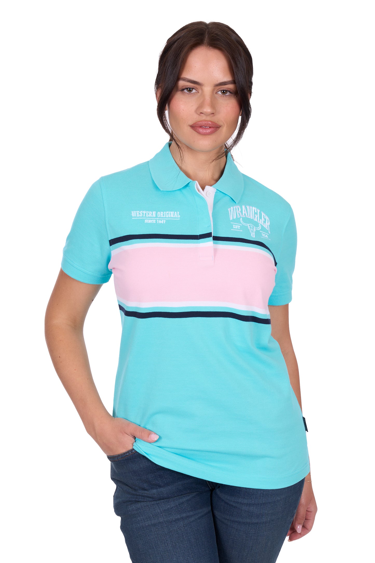 Wrangler Women's Lyndel Ss Polo