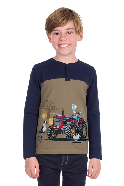 Thomas Cook Boy's Karl Henley L/S Tee