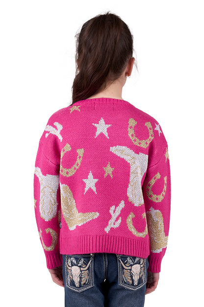 Pure Western Girls Marcy Jumper