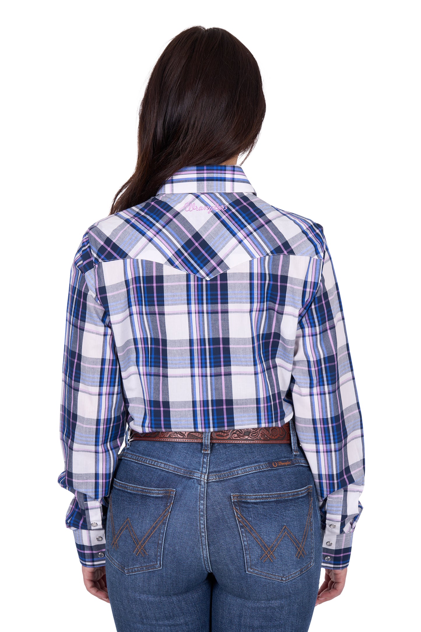 Wrangler Women's Peyton Check L/S Shirt