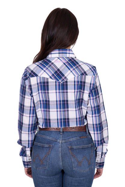Wrangler Women's Peyton Check L/S Shirt