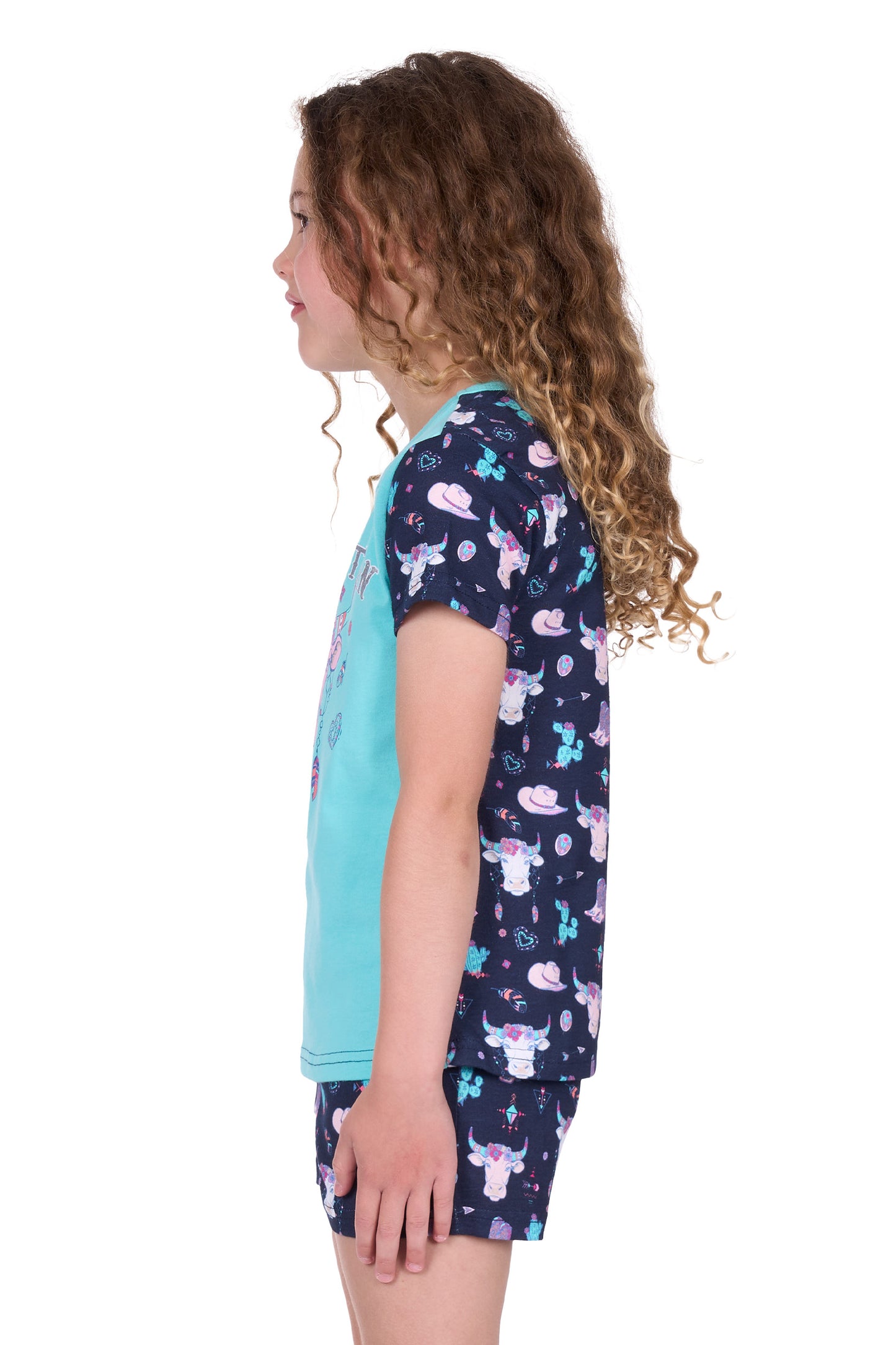 Pure Western Girl's Cowgirl Pjs
