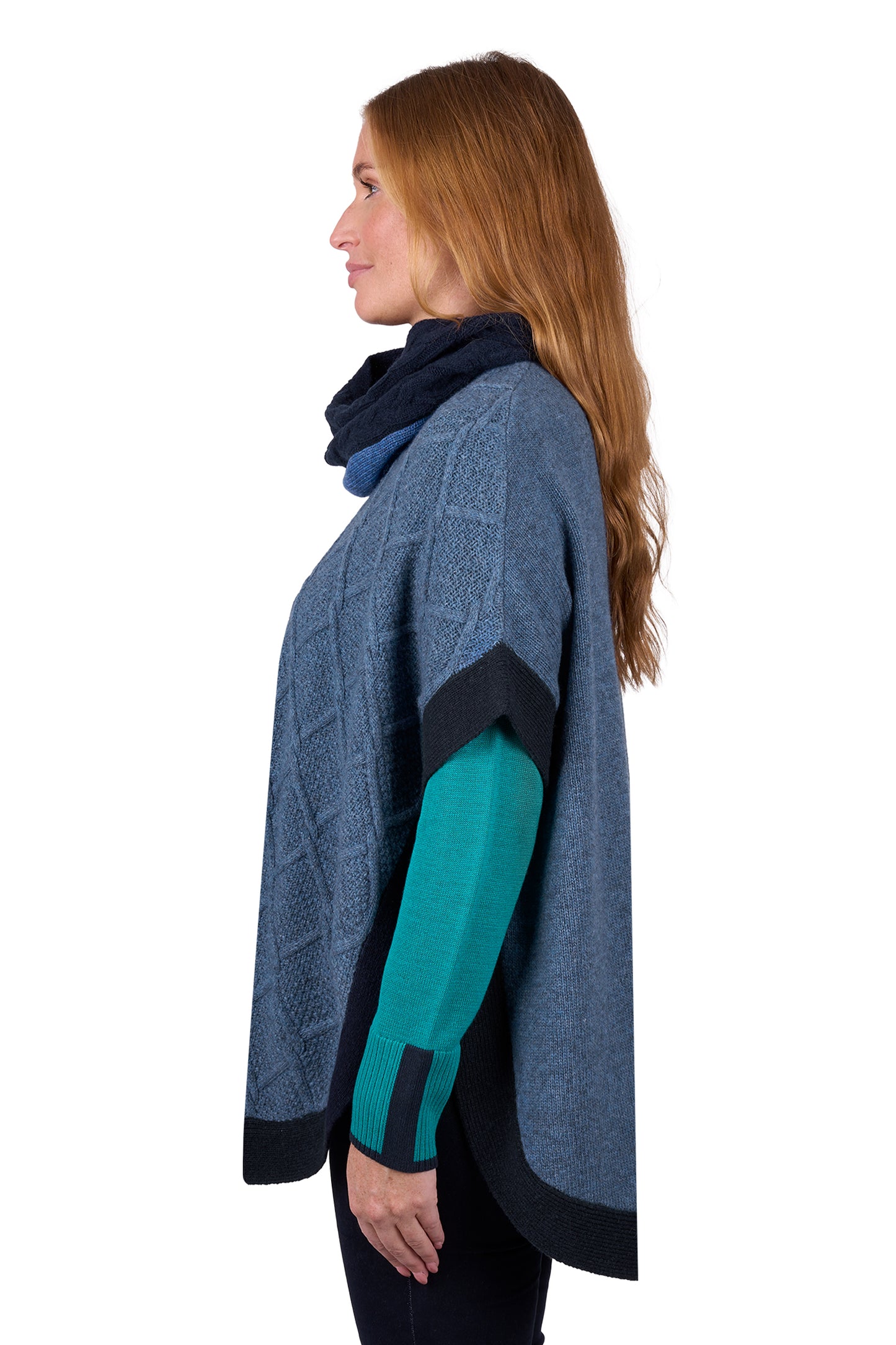 Thomas Cook Women's Isabella Cable Poncho