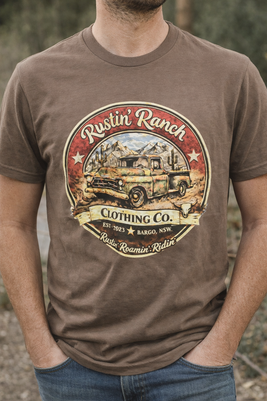 Rustin' Ranch Clothing Co. Unisex 'The Rustin' Roamin' Tee