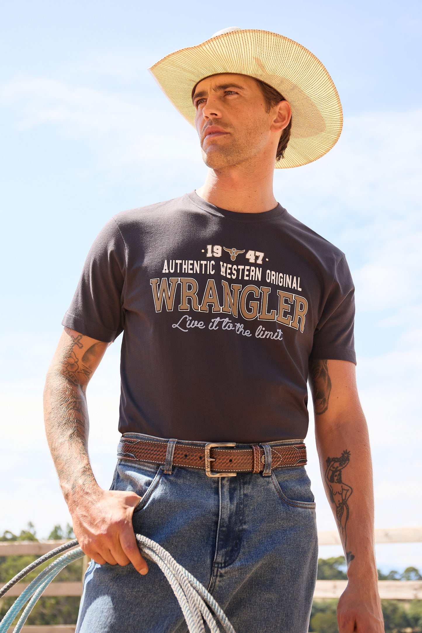 Wrangler Men’s Tim Ss Tee