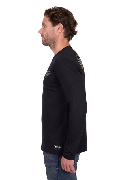 Wrangler Men's Evan L/S Tee