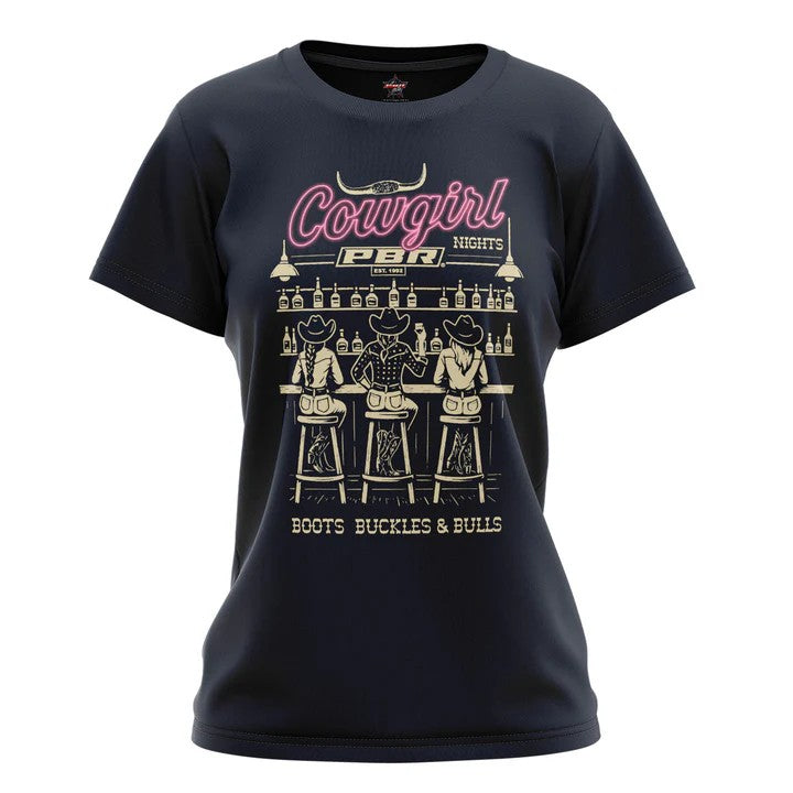 PBR Women's Cowgirl Nights Tee