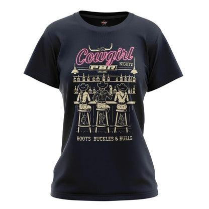 PBR Women's Cowgirl Nights Tee