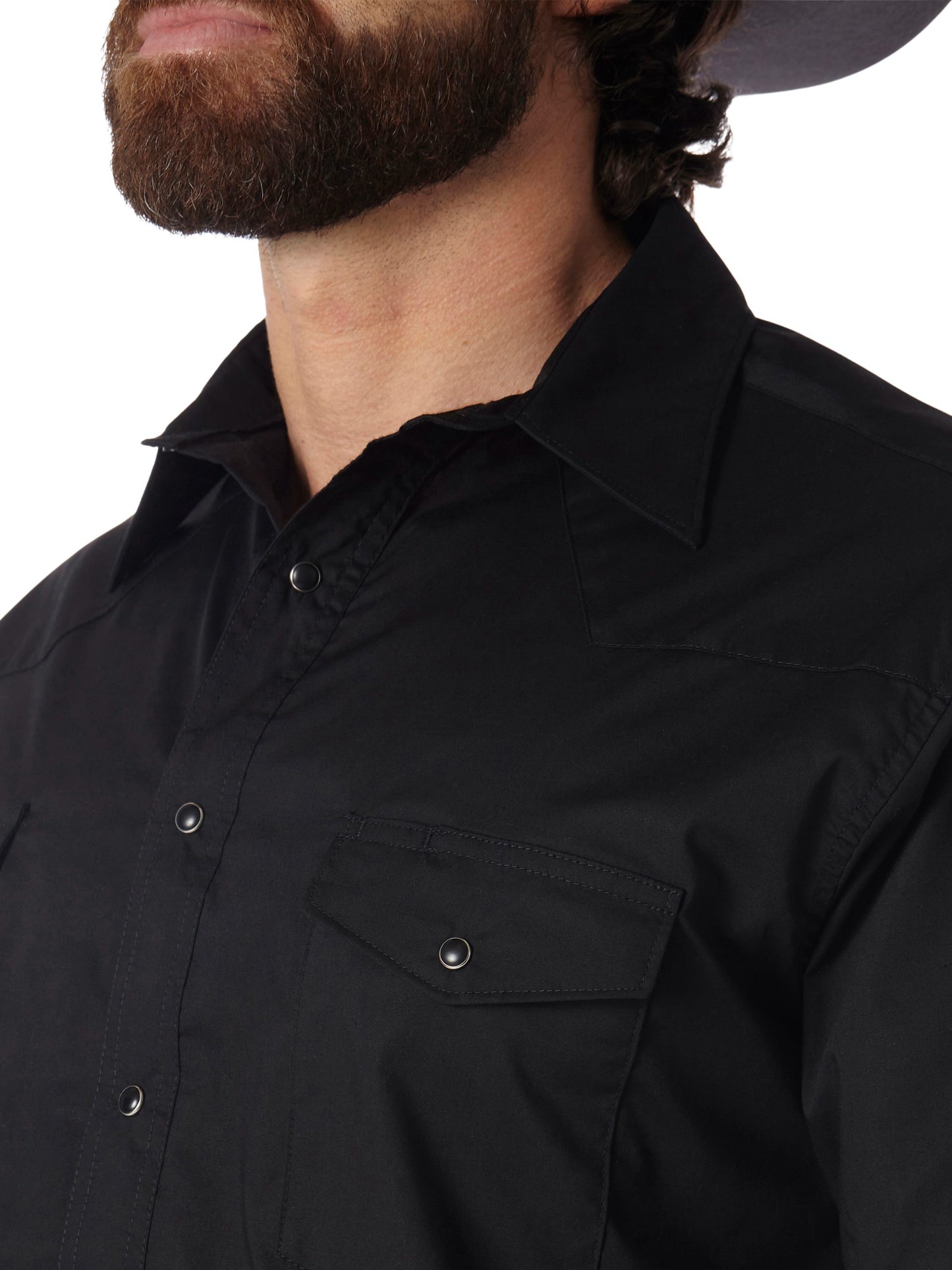 Wrangler Q Sport Basic 2-Pocket L/S Shirt