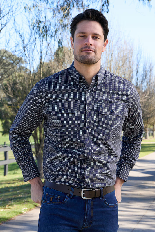 Thomas Cook Men's Arlo 2Pkt L/S Shirt