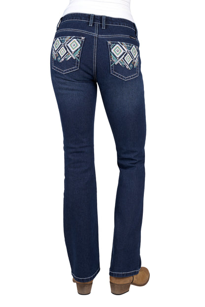 Pure Western Women's Meg Bootcut Jean