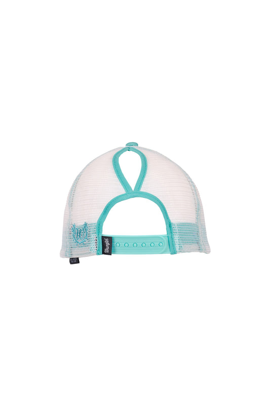 Wrangler Stevie High Profile Ponytail Trucker Cap