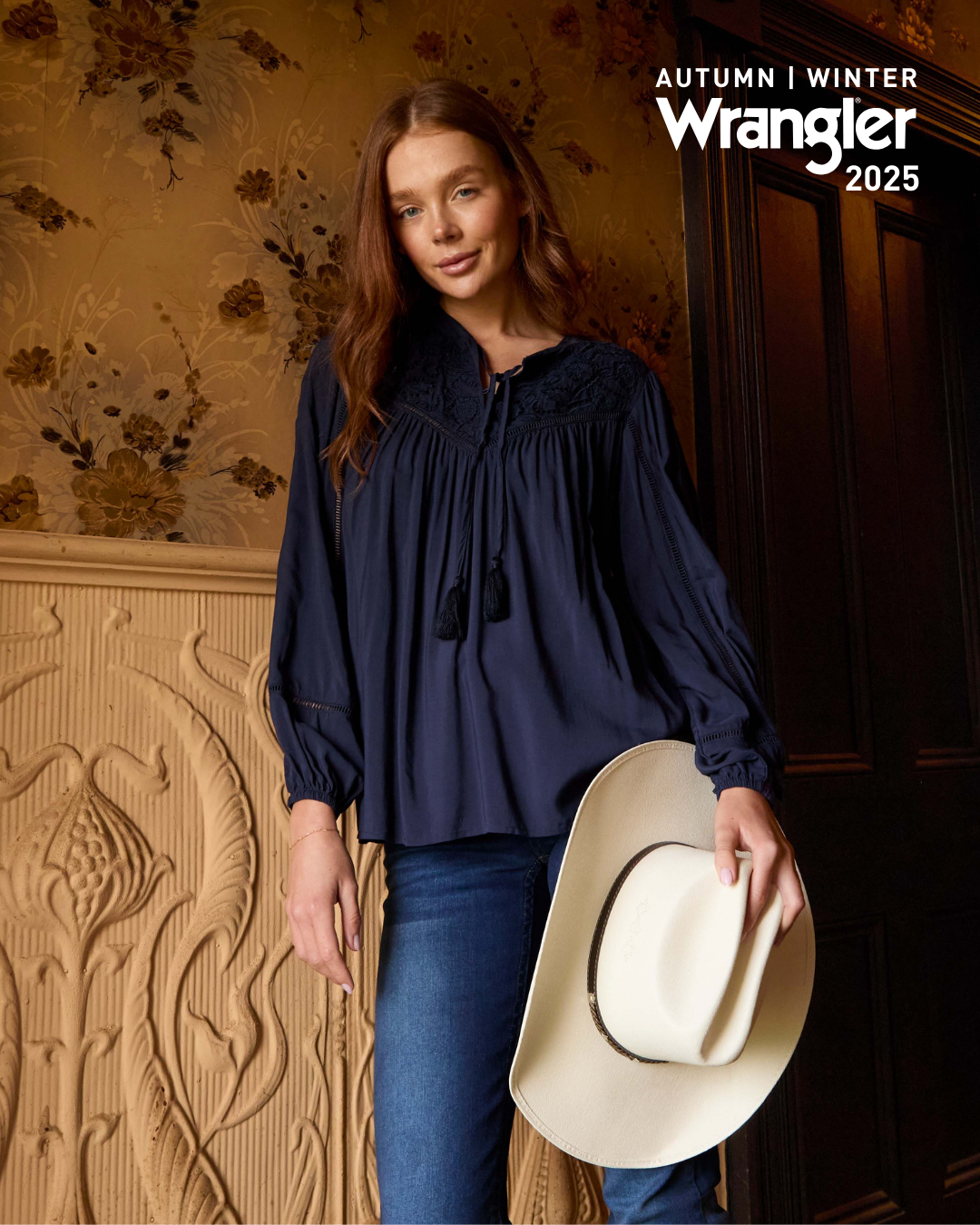 Wrangler Women's Bridie L/S Blouse