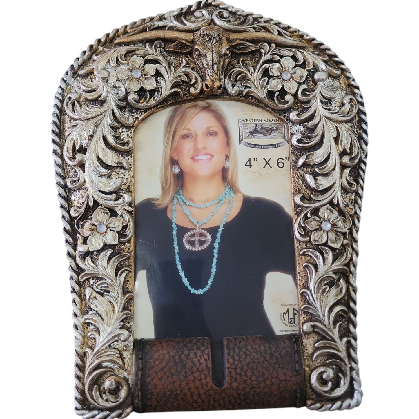 Western Moments by M&F Western Buckle Picture Frame