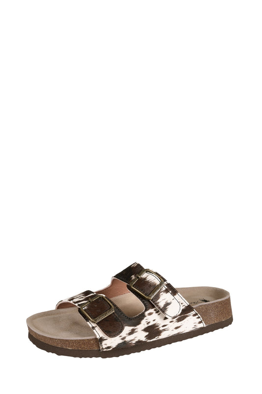 Thomas Cook Women's Trinity Buckle Sandal - Cow Pattern