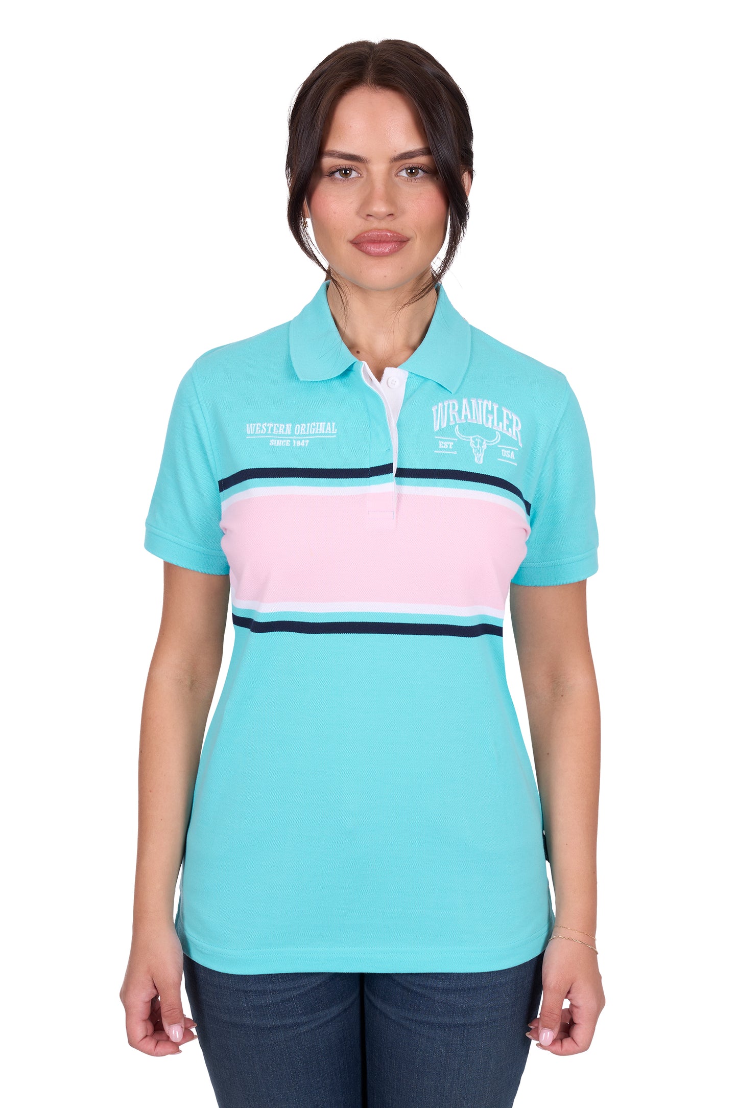 Wrangler Women's Lyndel Ss Polo