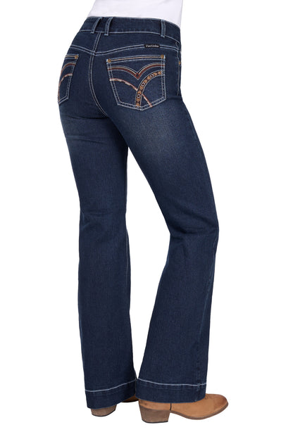 Pure Western Women's Romy Trouser Jean - 32L