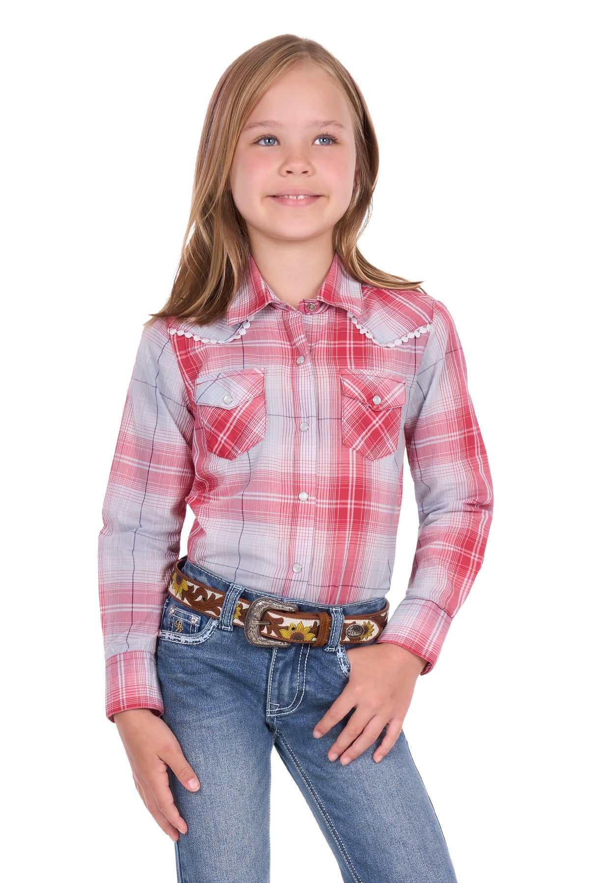 Pure Western Girls Jill L/S Shirt