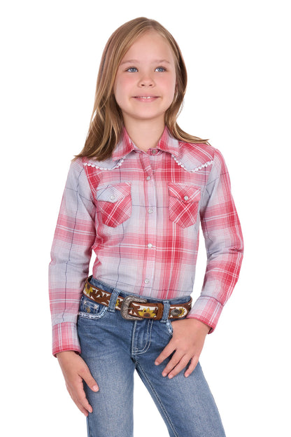 Pure Western Girls Jill L/S Shirt