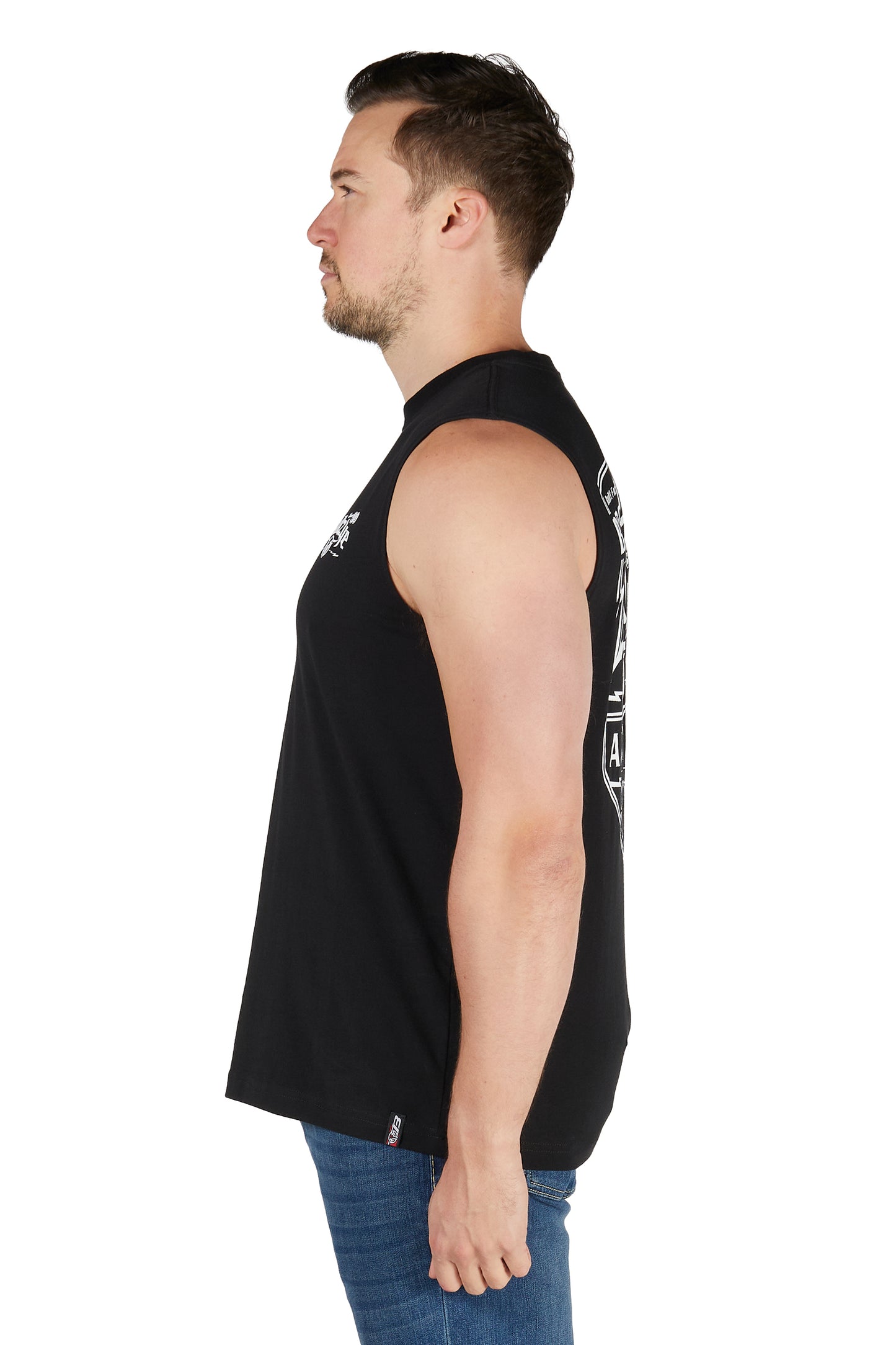 Bullzye Men's Brewin Dust Muscle Tank