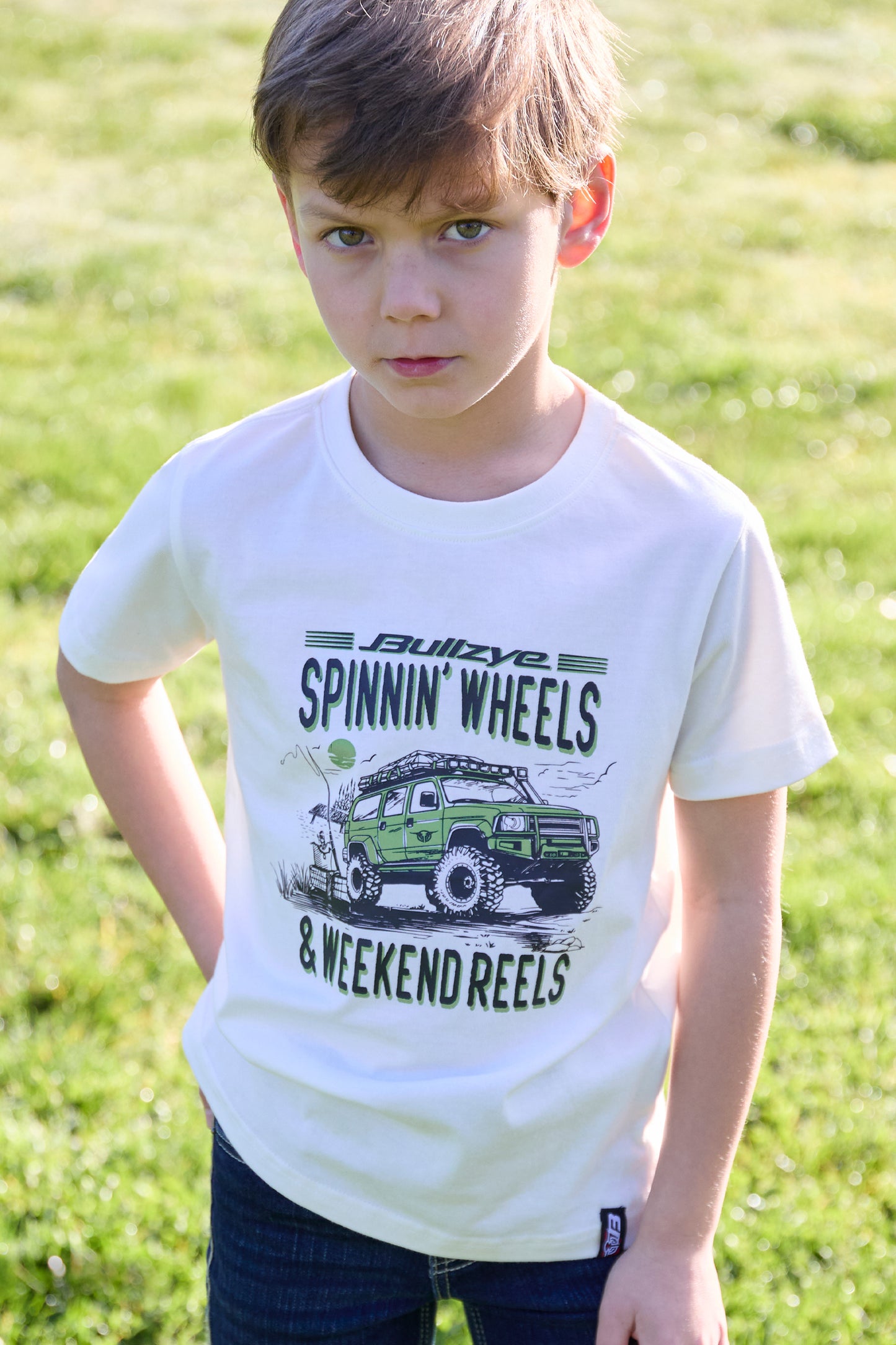 Bullzye Boys Reel Ss Tee