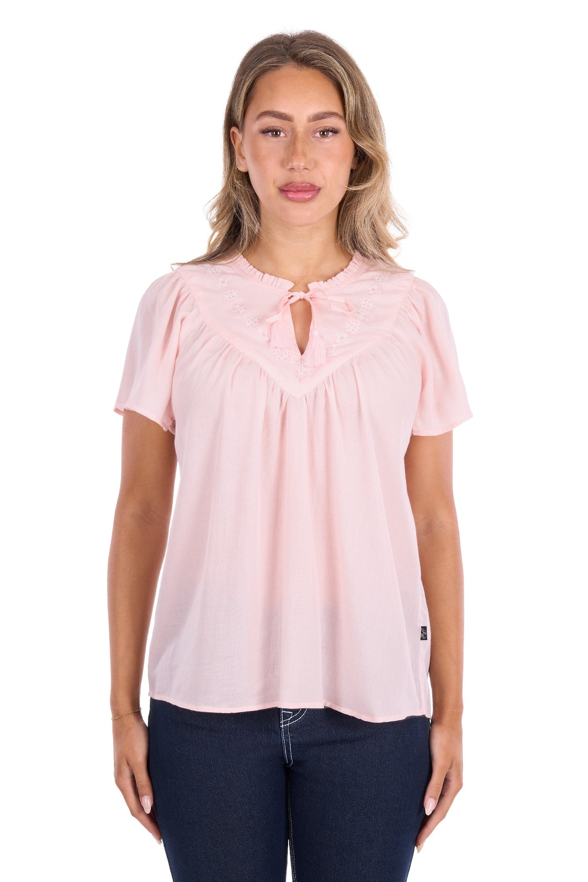 Pure Western Women’s Leslie Ss Blouse