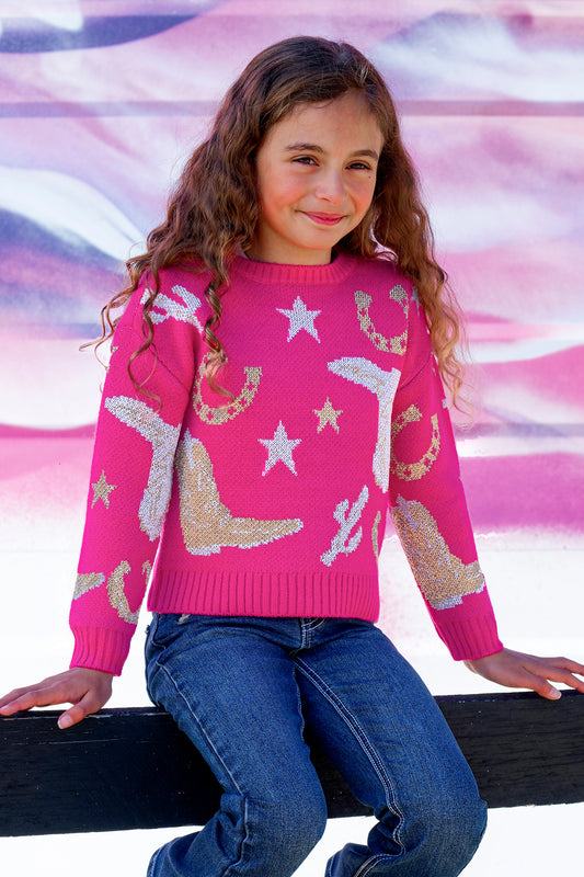 Pure Western Girls Marcy Jumper