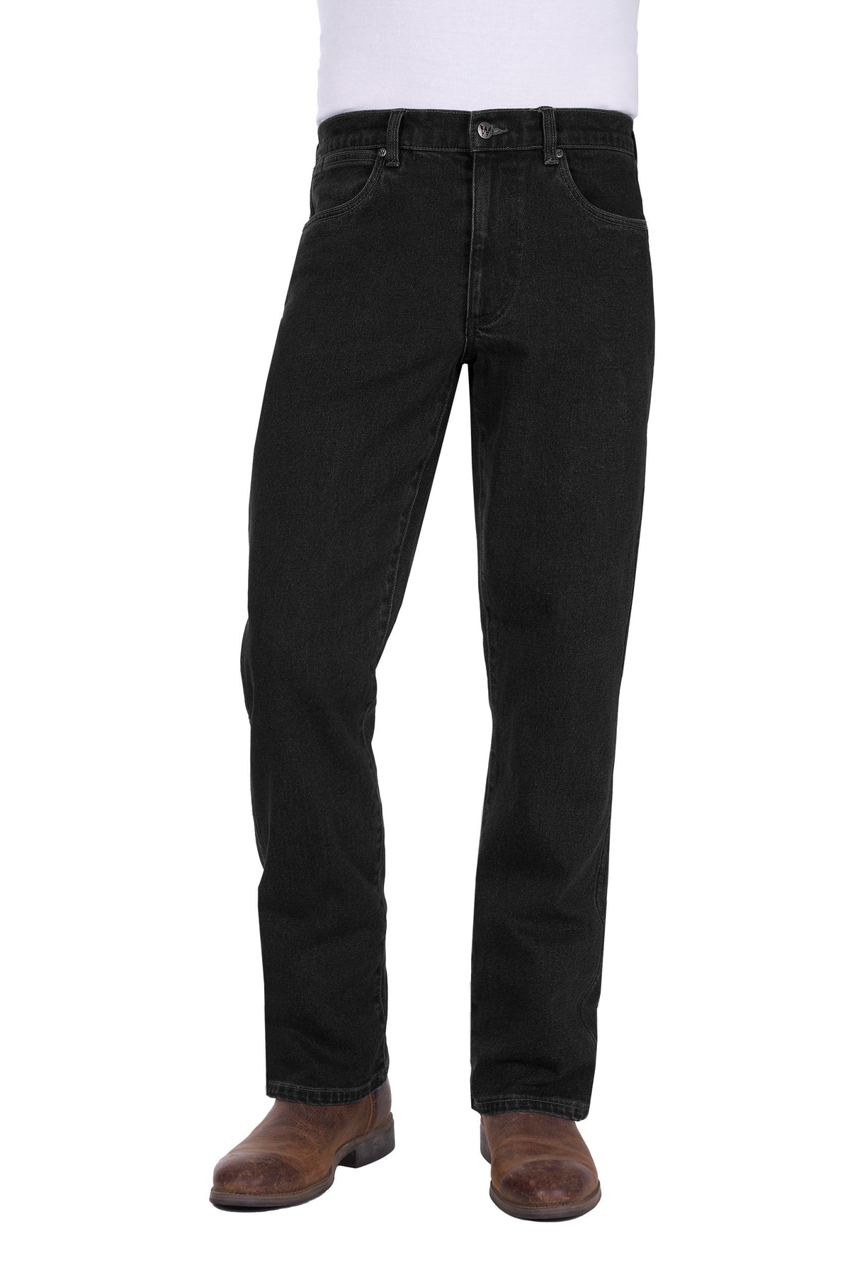 Wrangler Men’s Reg Slim Straight Leg Jean - Black
