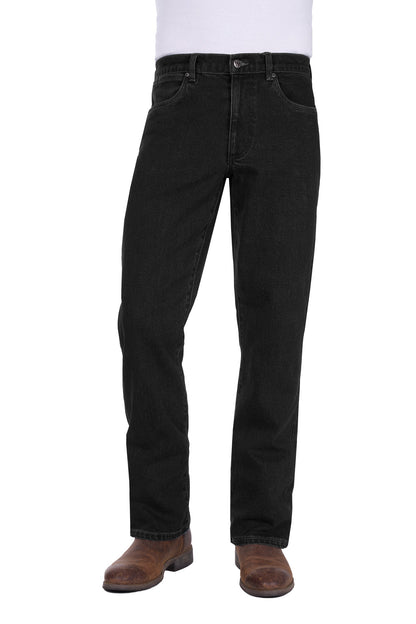 Wrangler Men’s Reg Slim Straight Leg Jean - Black