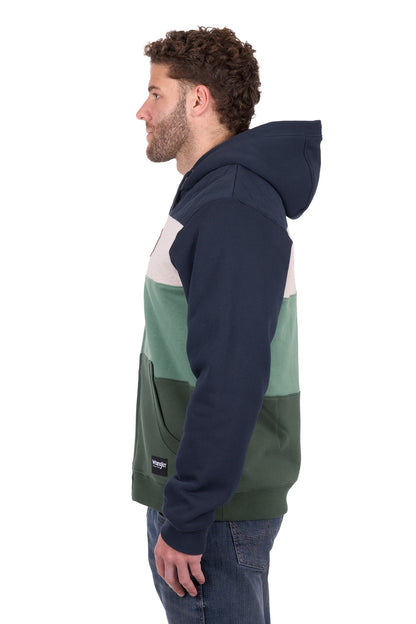 Wrangler Men's Dwayne Zip Through Hoodie