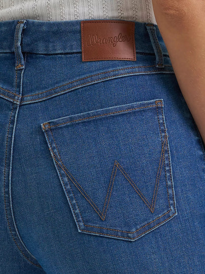 Wrangler Women's Bespoke High Rise Wide Leg Jean - 30L