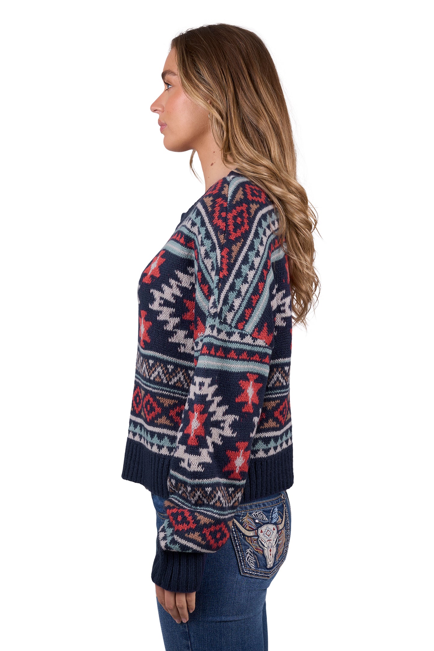 Pure Western Women's Tracy Knitted Pullover