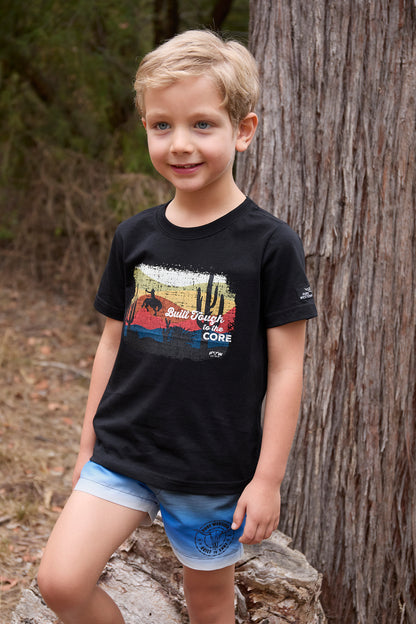 Pure Western Boy's Terry Ss Tee