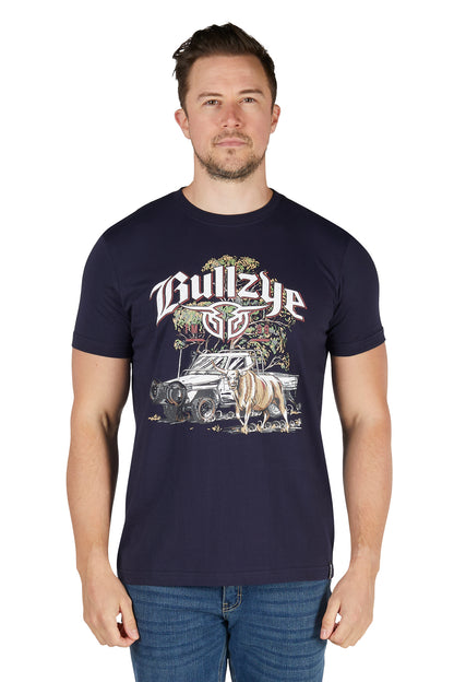 Bullzye Men's Bull Catcher Ss Tee
