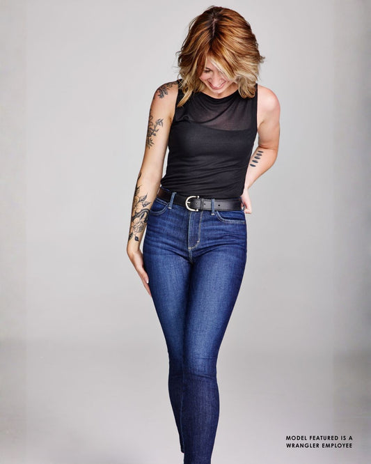 Wrangler Women's Bespoke Hi Rise Skinny Jeans - 29L